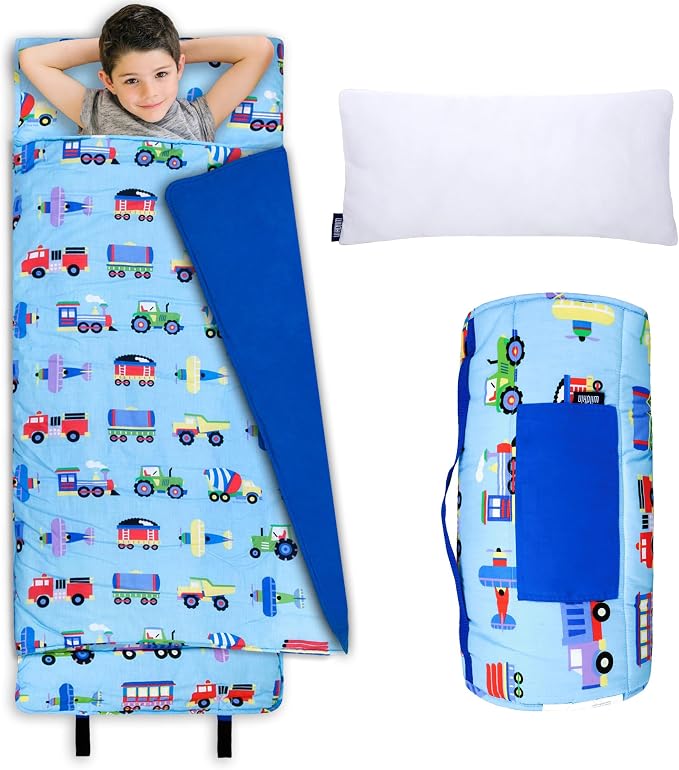 Wildkin Kids Original Nap Mat – Cozy Kids Sleep Mat by Wildkin