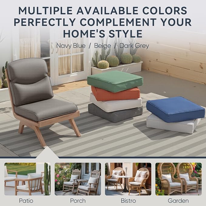 10-Piece Outdoor Patio Cushion Set - Image 7