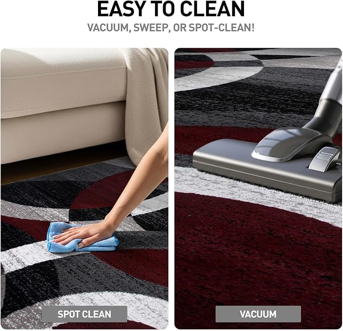Rugshop Contemporary Abstract Circles Perfect - Image 7