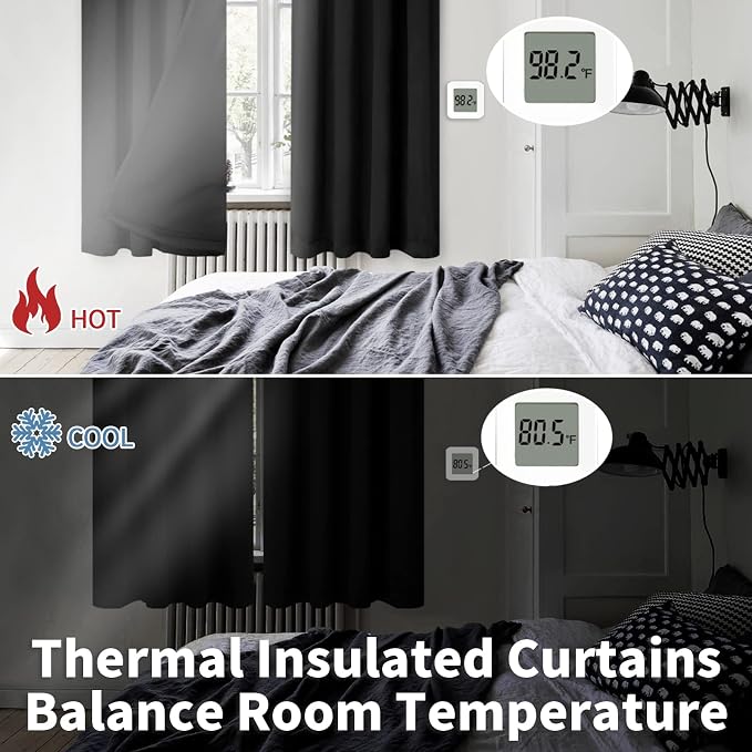 BGment Thermal Insulated 100% Blackout Curtains - Image 4