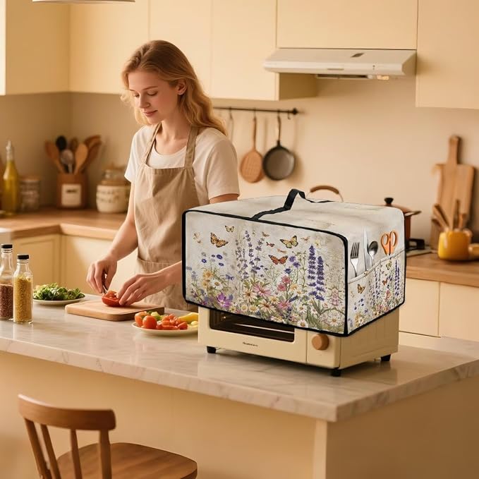 Toaster Oven Cover Washable Small Kitchen Appliance Dust Cover - Image 3