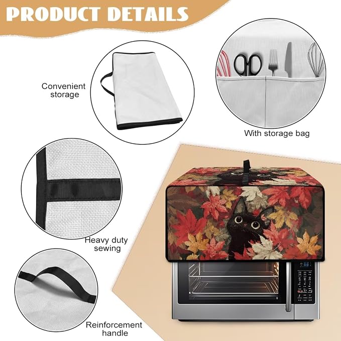 Air Fryer Toaster Oven Dust Cover Dust Protection Countertop Convection Oven - Image 5