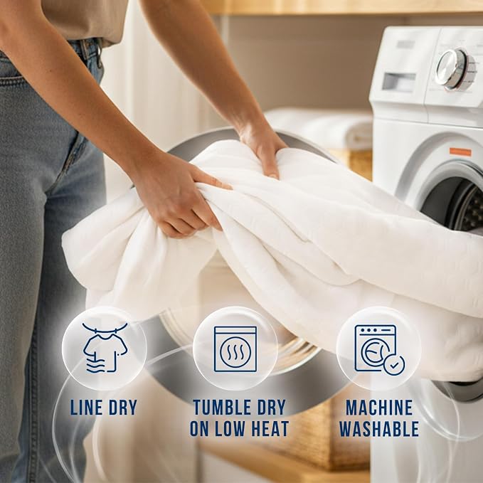 Luxury California King Size Tencel Waterproof Mattress Protector Deep Pocket - Image 7