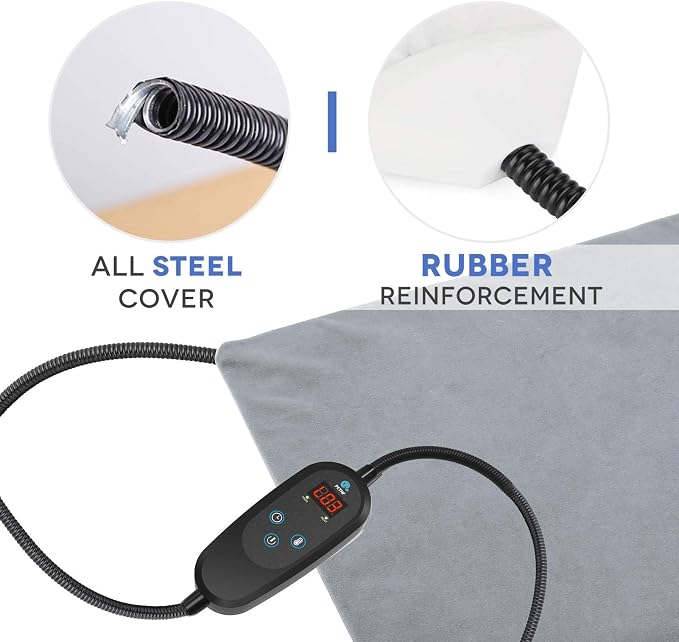 PETNF Pet Heating Pad Temperature Adjustment Anti-bite Puppy Heating - Image 6