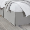 Nestl Silver Full XL Bed Skirt by Nestl