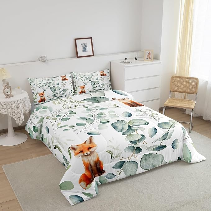 Erosebridal Girls Cartoon Animal Bedding King Size - Image 3