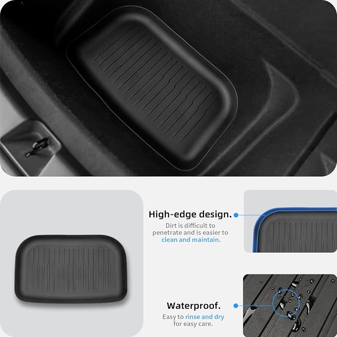 All Weather Cargo Liners for New 2025 2026 Tesla Model Y Juniper Trunk Mat - Image 4
