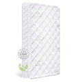 Premium Crib & Toddler Mattress, 100% Knitted Fabric, Premium Fleece by Letmxiu
