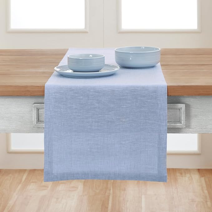 Solino Home Linen Table Runner 36 Inches - Image 2