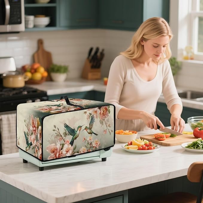 Air Fryer Toaster Oven Dust Cover Washable Fabric Countertop Microwave Smart - Image 7