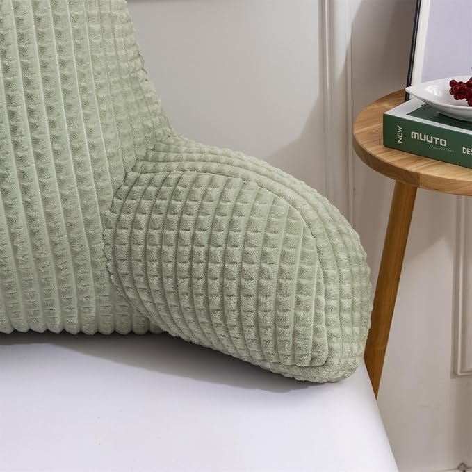 Holawakaka Reading Pillow for Bed and Sofa Couch Sitting Up, Backrest Pillows - Image 6
