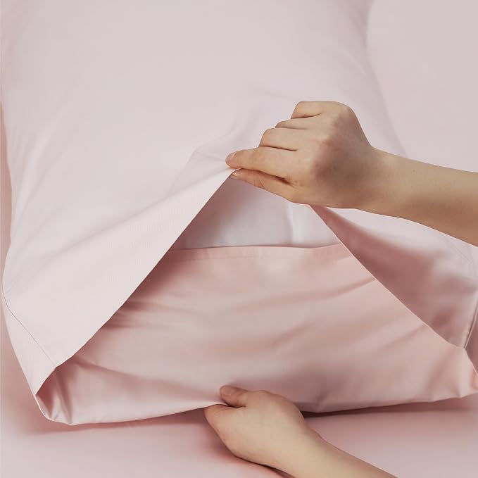 Bedsure Full Size Bed Sheets, Cooling Sheets, Rayon Derived from Bamboo - Image 5