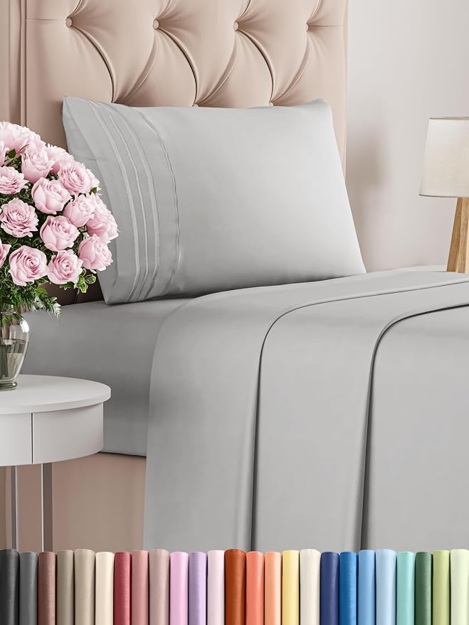 Twin XL Size 3 Piece Sheet Set by CGKUnlimited
