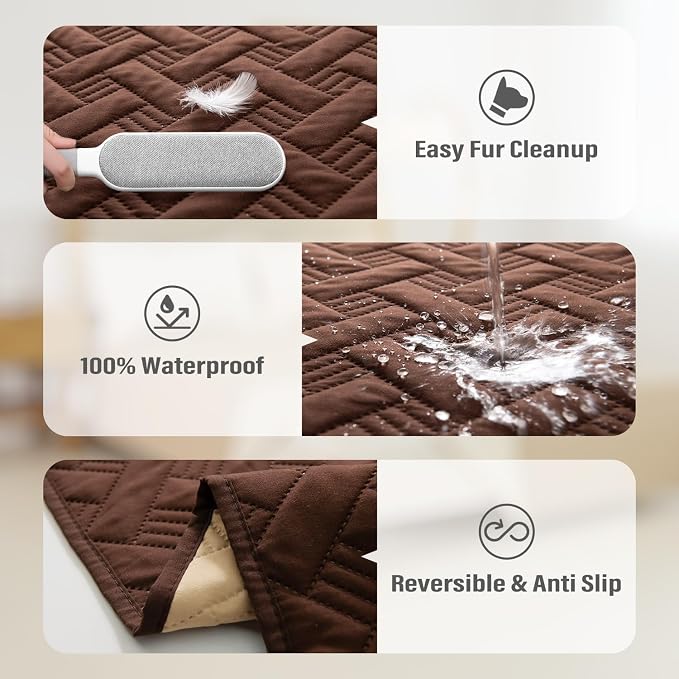 BOCTOPUG Dog Bed Cover for Pets Blankets Rug Pads for Couch Protection - Image 2