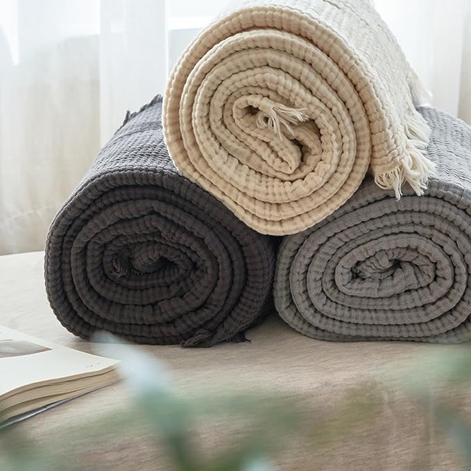 MorroMorn 100% Cotton Muslin Blanket - Image 6