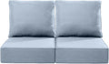 Luxury 22x24/22x25 6-Inch Outdoor Seat Cushions by ACTREST