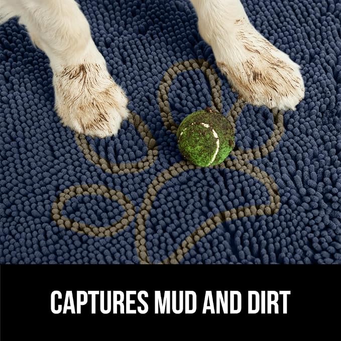 GORILLA GRIP SOAKSTOPPER Dog Door Mat, Machine Washable Rug Absorbent Doormat - Image 4