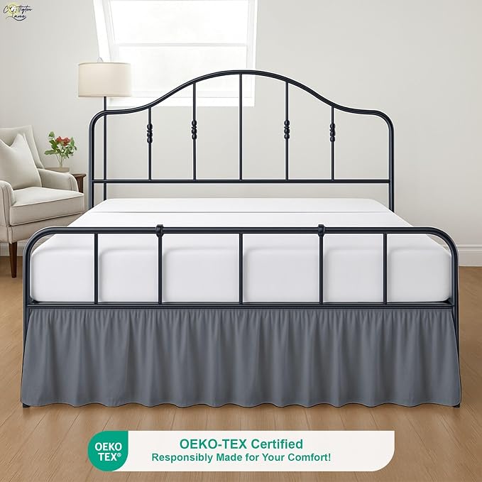 Cottington Lane Ruffled Bed Skirt Full Size - Image 2