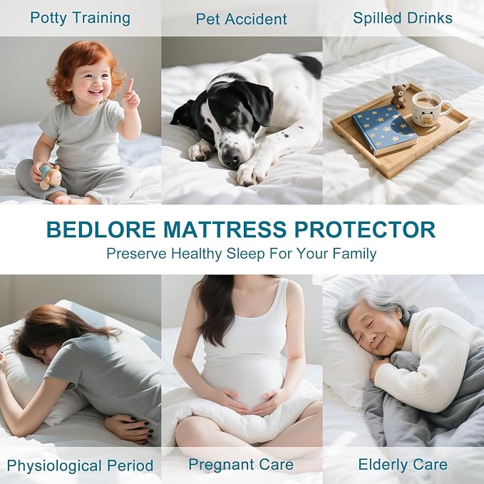 Waterproof Mattress Protector Twin Size - Image 9