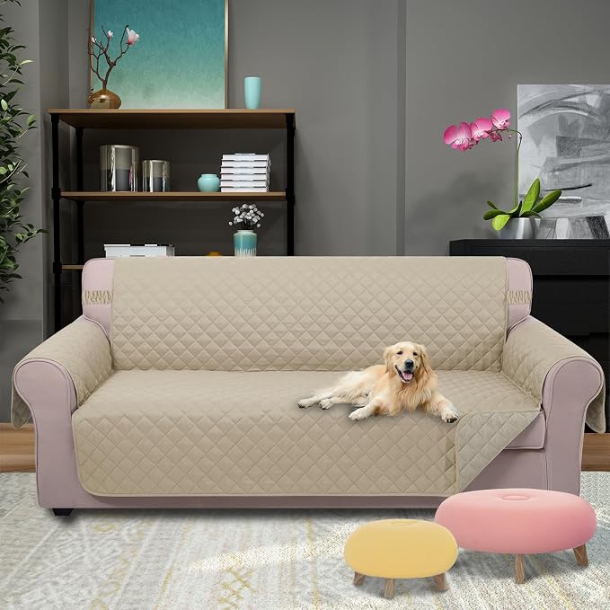 U-NICE HOME 4 Seater Sofa Cover 91 Inch Large Couch Covers - Image 2