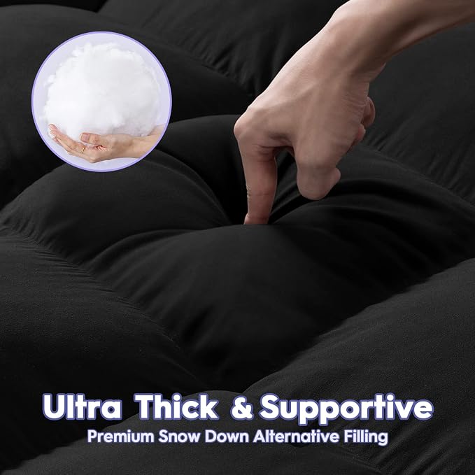ABENE Mattress Topper King for Back Pain Relief, Extra Thick Mattress Pad - Image 6