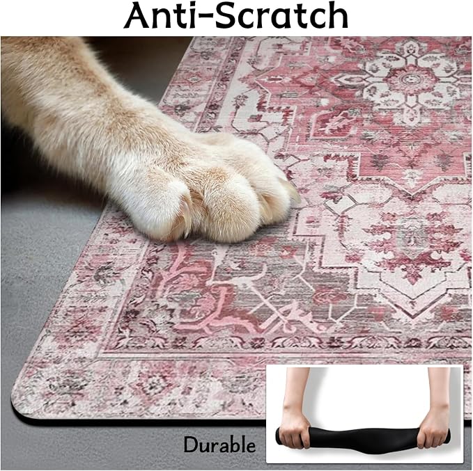 Pet Food Mats for Floor, Absorbent Dog Mat for Food and Water Dispenser Mat - Image 6