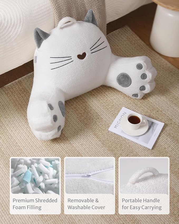 Blissful Diary Kitty Reading Pillow - Image 3