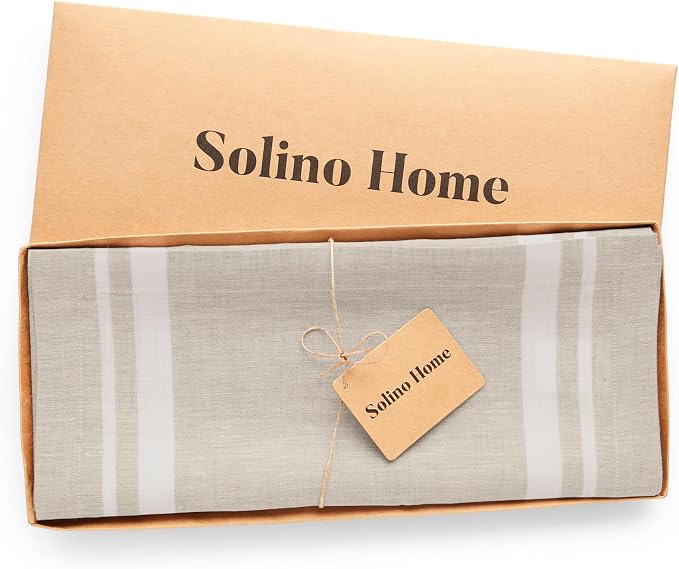 Solino Home Linen Table Runner 120 Inches Long - Image 5