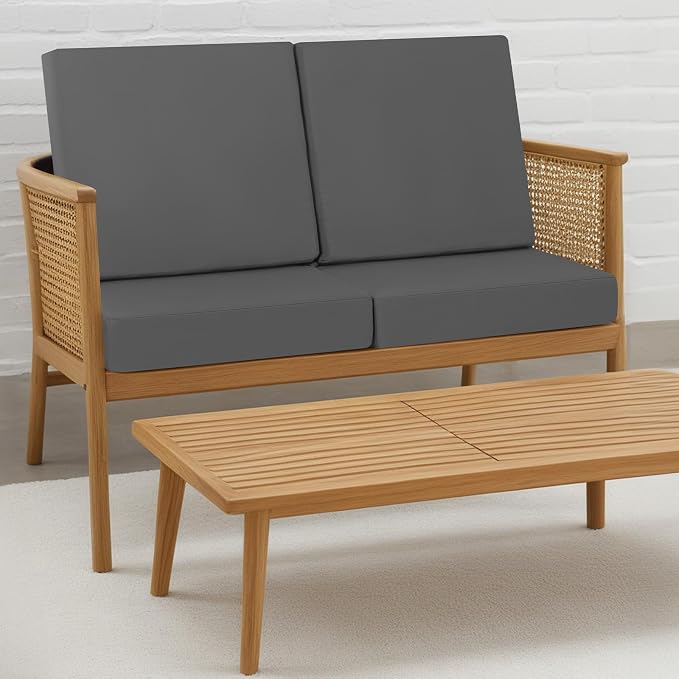 idee-home Outdoor Cushions for Patio Furniture, Outdoor Seat Cushion, - Image 8