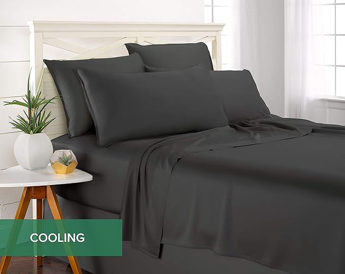 Pure Bamboo Twin XL Sheets, Genuine 100% Organic Viscose Derived from Bamboo - Image 5