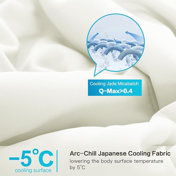 EASELAND Cooling Comforter Queen, Cold Touch Fabric Absorbs Body Heat, - Image 3
