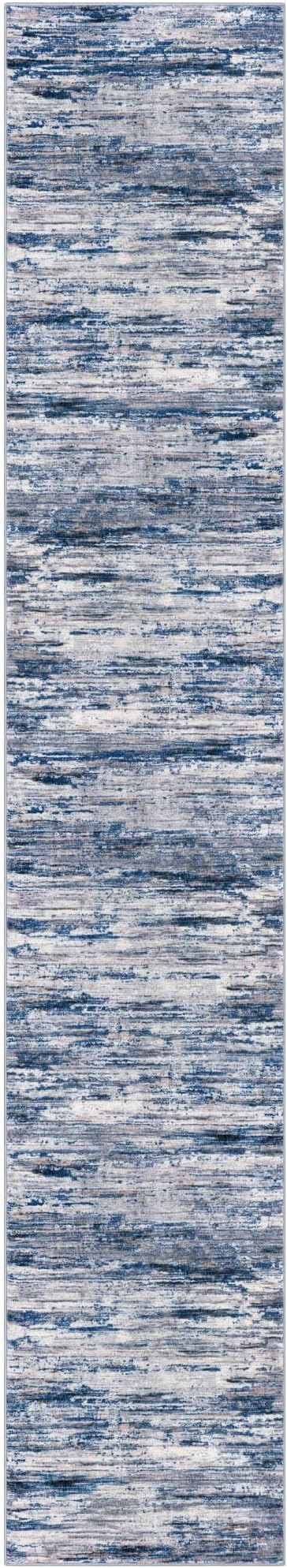 2.6x14 Modern Abstract Runner Rug - Image 8