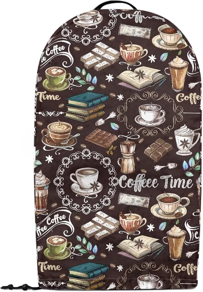 Book Coffee Time Blender Cover Kitchen Coffee Maker Cover Dust Protection Home - Image 2