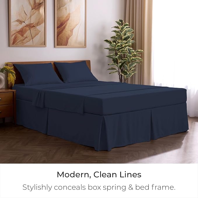 Mellanni Bed Skirt Queen Size - Image 5