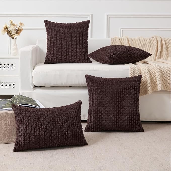 Kevin Textile 12x20 Inch Pillow Cover 1 Pack Boho Decorative Soft Striped - Image 6