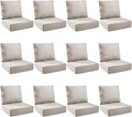 Outdoor Cushion Set for Furniture Patio Furniture, UV Resistant, Water Resistant by PLANNTONNEO