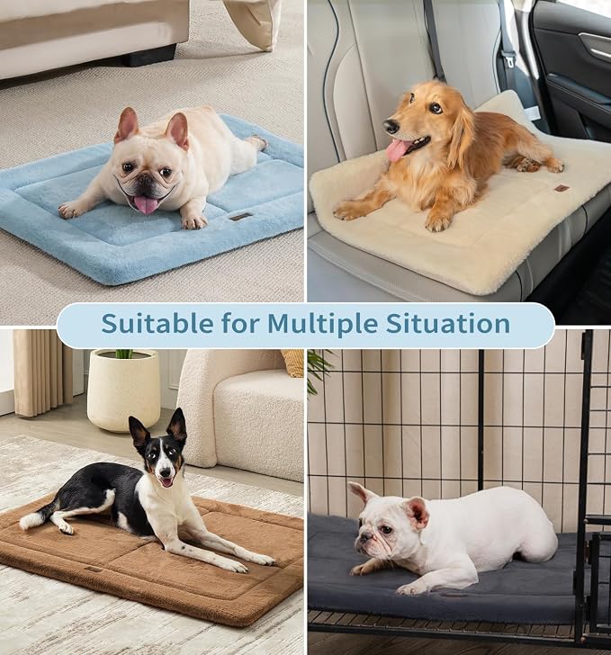 MADE 4 PETS Dog Crate Pad Bed for Large Dogs, Washable & Reversible, Anti-Slip - Image 4