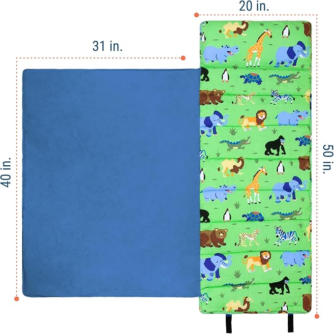 Wildkin Kids Original Nap Mat – Cozy Kids Sleep Mat - Image 5