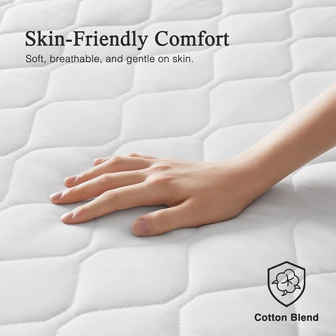 Beautyrest Cotton Blend Heated Mattress Pad Secure Comfort Technology - Image 2