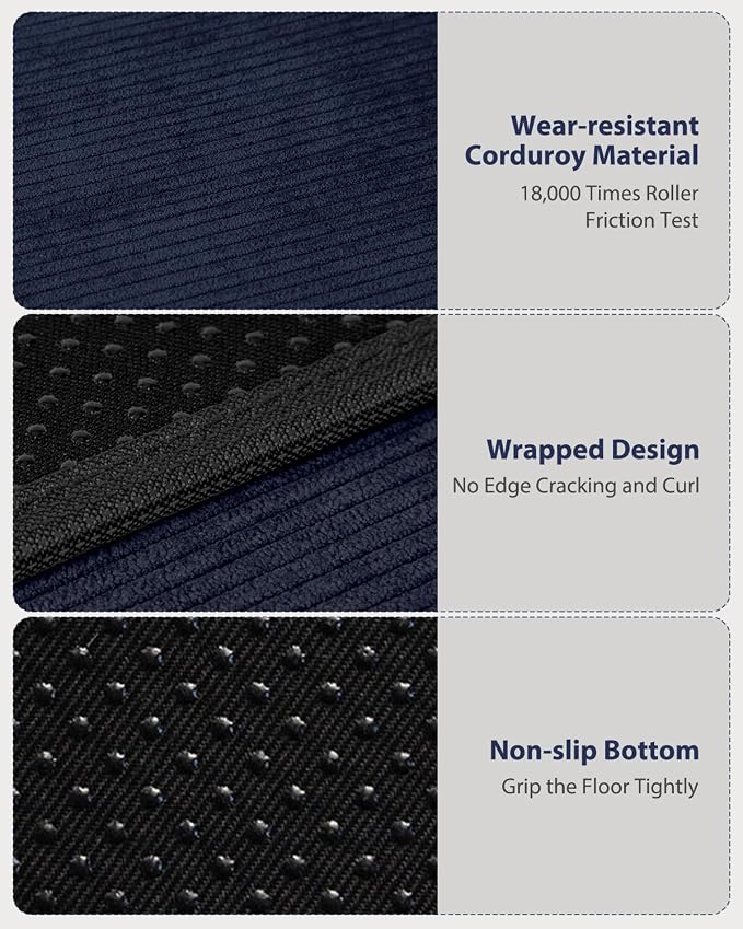 Blvornl Office Chair Mat for Hardwood Floor and Low Pile Carpet, Heavy Duty - Image 4