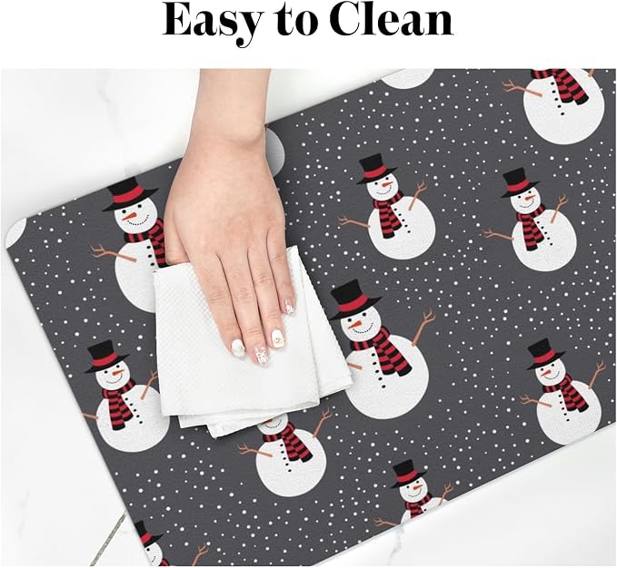 Dog Food Mats for Floors, Absorbent Dog Bowl Mat for Food and Water Dispenser - Image 7