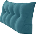 Triangular Reading Bed Rest Pillow Large Bolster Cushion Headboard Backrest by PEACHWELL
