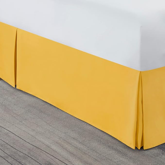 Nestl Yellow Twin Bed Skirt - Image 8