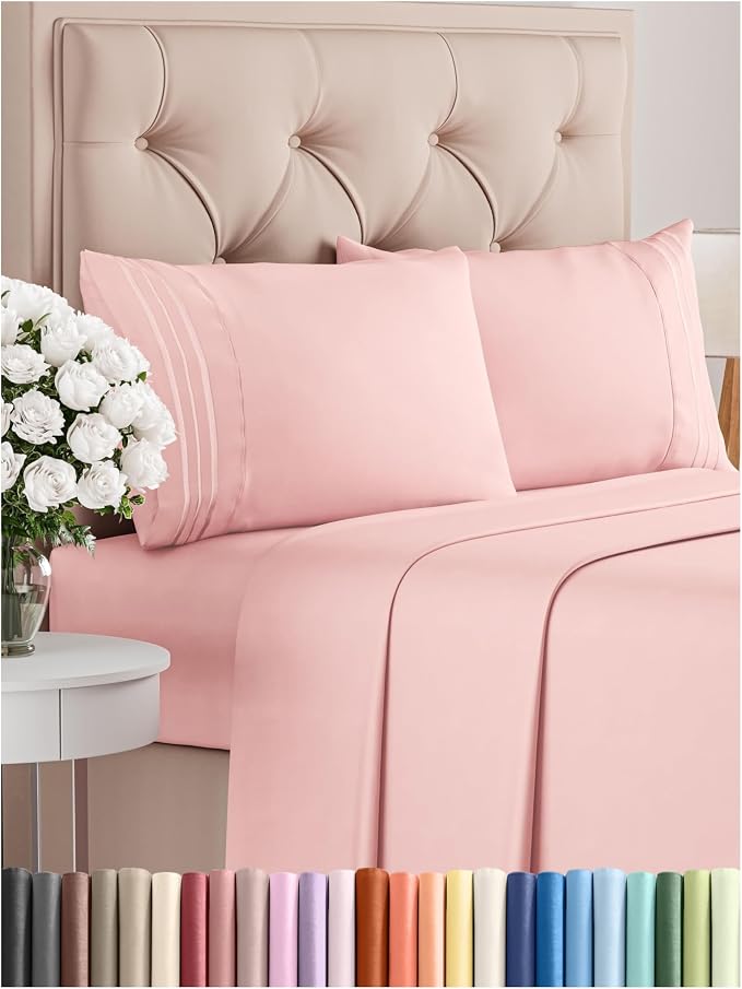 Queen Size 4 Piece Sheet Set by CGKUnlimited