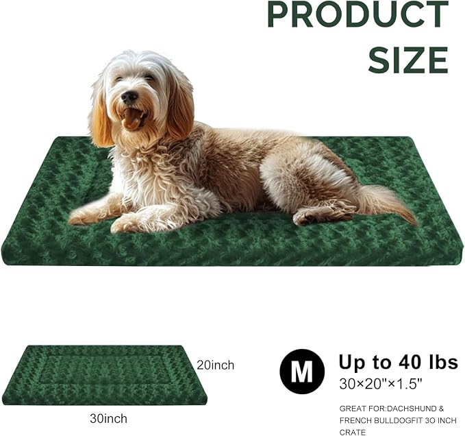 Dog Bed Mat - Reversible Crate Pad - Image 3