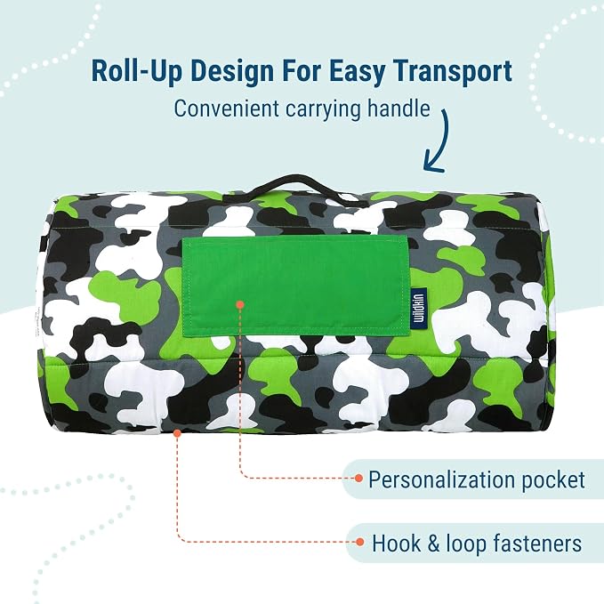 Wildkin Kids Original Nap Mat – Cozy Kids Sleep Mat - Image 4