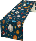 SportsTable Runner Football Baseball Hockey Star Blue Sport Game Days Seasonal by moderw