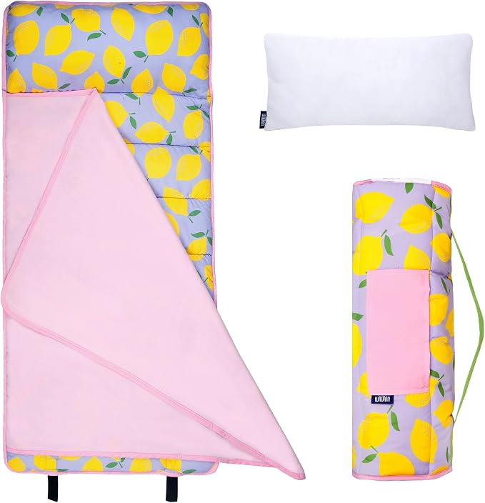 Wildkin 43-inch Kids Nap Mat – Soft Microfiber Toddler Sleeping Mat by Wildkin