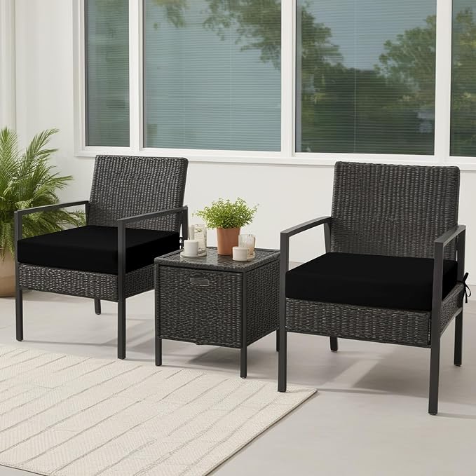 idee-home Outdoor Cushions for Patio Furniture, Outdoor Seat Cushion, - Image 3