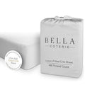 Bella Coterie Luxury Bamboo Viscose Crib Sheet | Organically Grown | Ultra Soft by BC